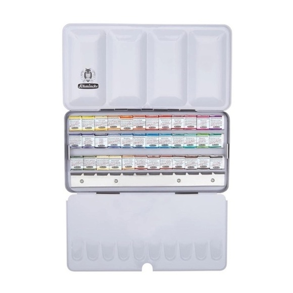 Schmincke Watercolor Set with Brushes - Picture 14 of 16